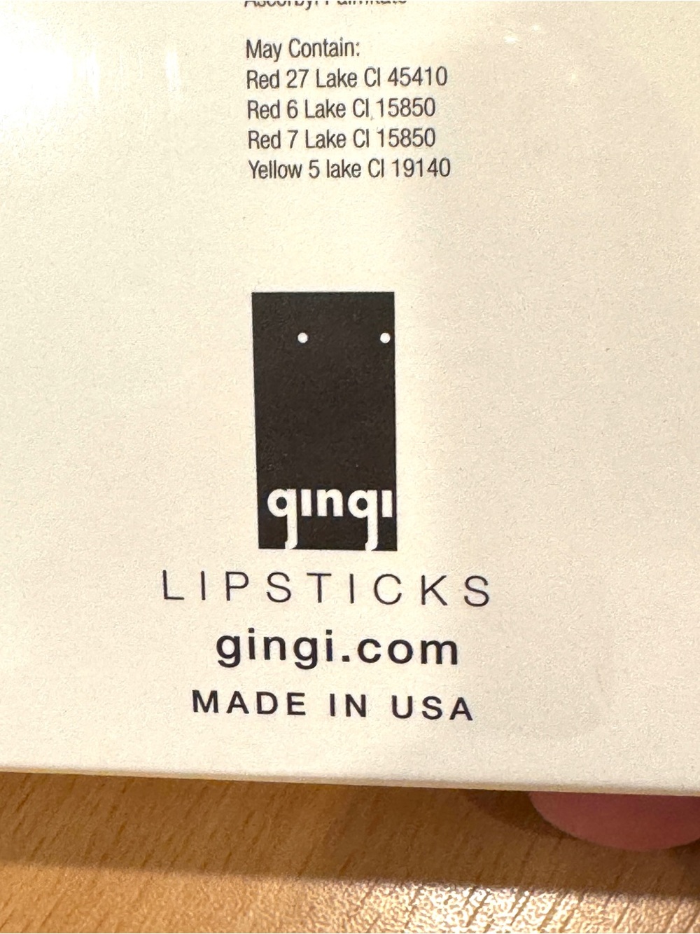 Gingi 3 Lipstick Set - Vegan, Non-GMO, BRAND NEW IN BOX, SEALED - Picture 5 of 7
